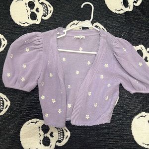 For love and lemons cropped sweater